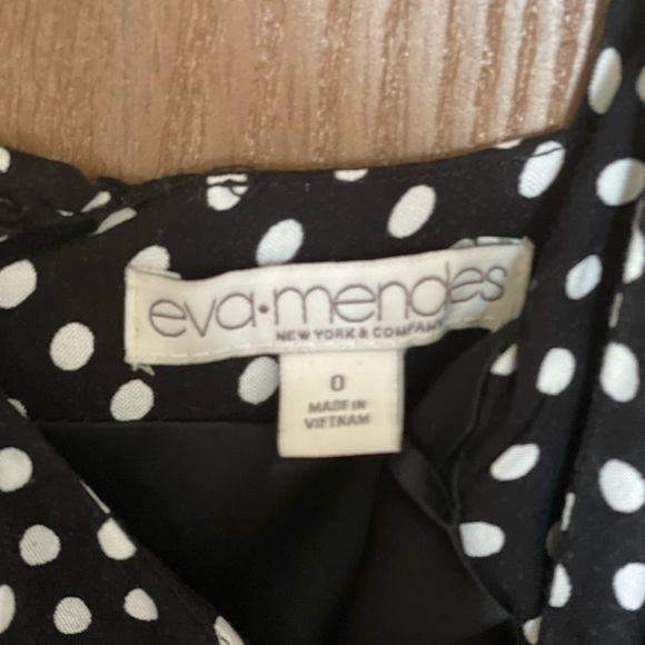 Eva Mendes NY&Co BodyCon Polka dot dress - Picture 4 of 7
